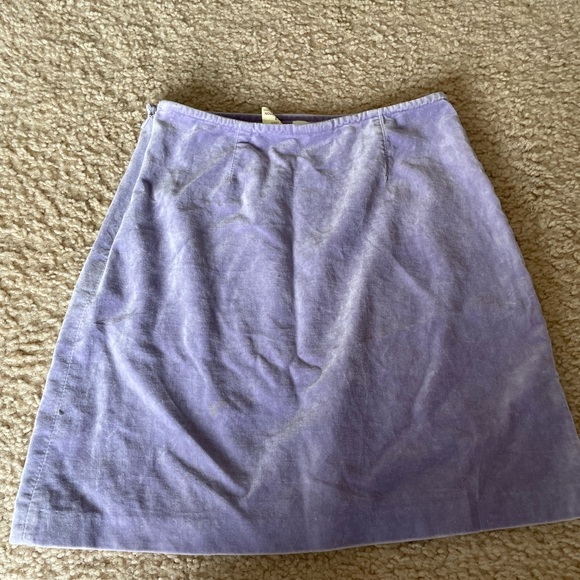 K.C PARKER Girls Velvet Skirt - Picture 3 of 4